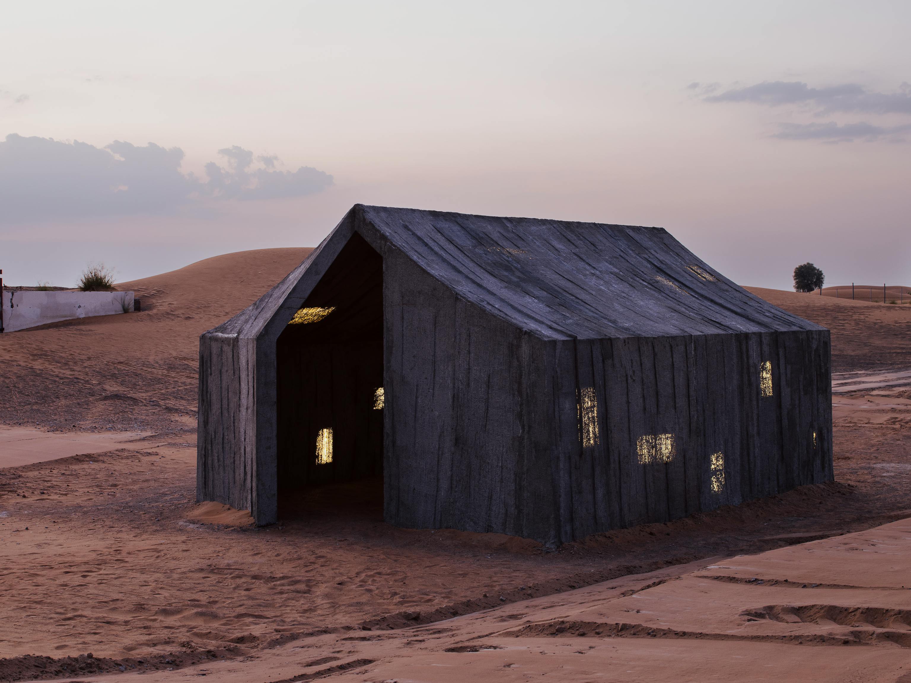 DAAR Sandi Hilal and Alessandro Petti Concrete Tent