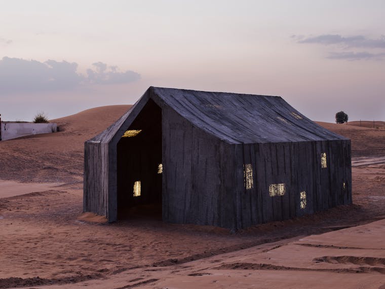 DAAR Sandi Hilal and Alessandro Petti Concrete Tent